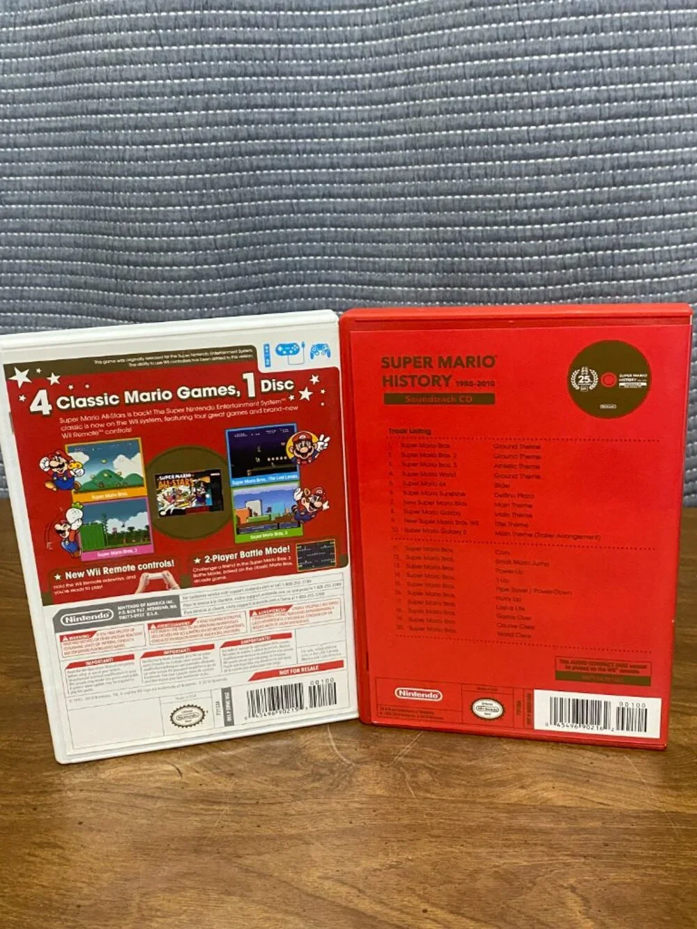 Wii Super Mario All Stars 25th Anniversary Limited Edition Box Set Video Game